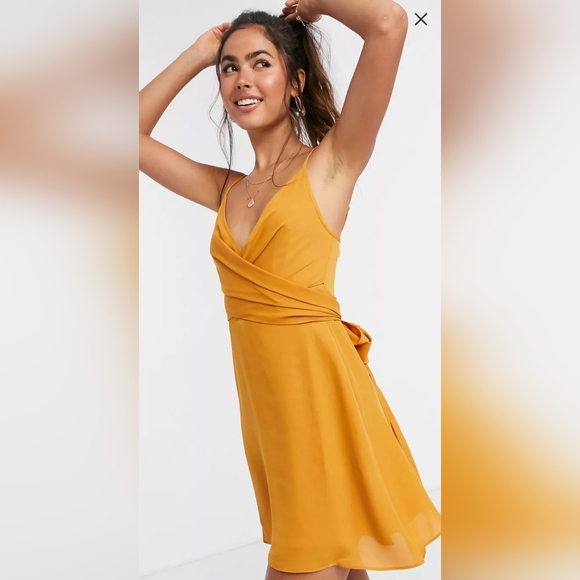 Asos wrap mini dress - Picture 1 of 5